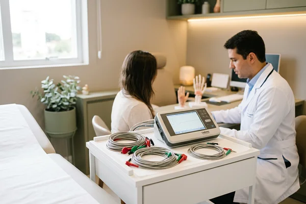 Sala de exame complementar usada em casos duvidosos