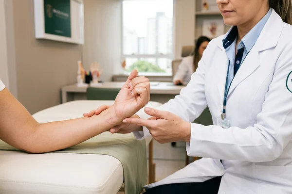 Terapia de mão no período de reabilitação