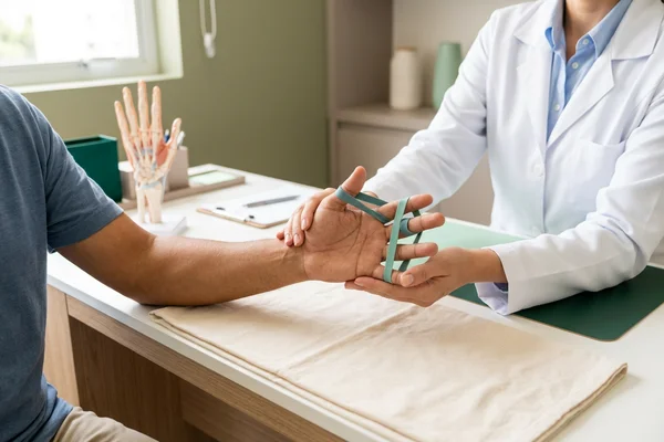 Terapia de mão no acompanhamento da doença de Dupuytren